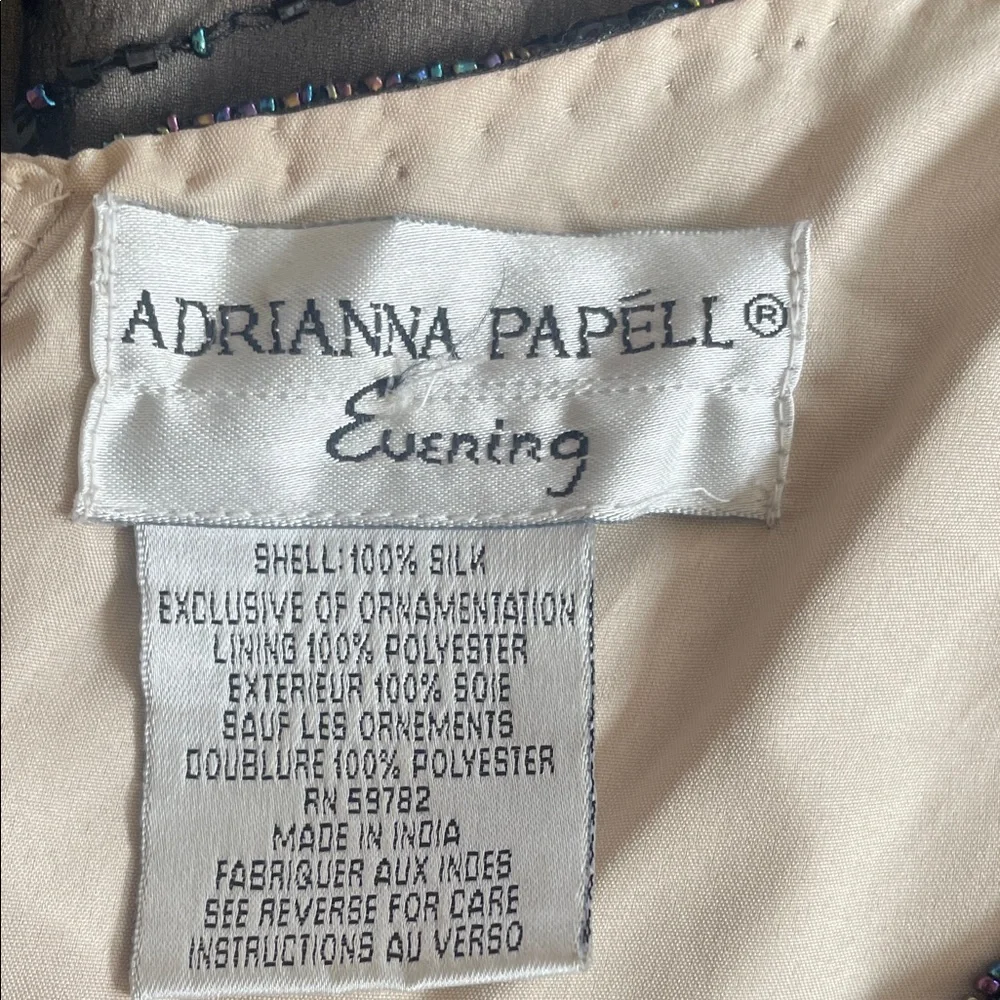 Adrianna Papell Black Sequin Mini Dress - Picture 4 of 4
